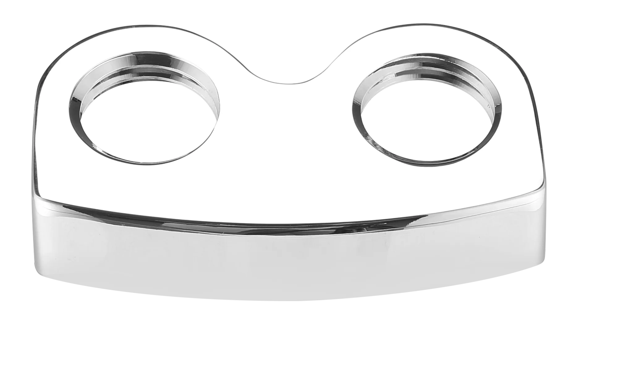 DOUBLE COUNTER MOUNT CHROME-Front