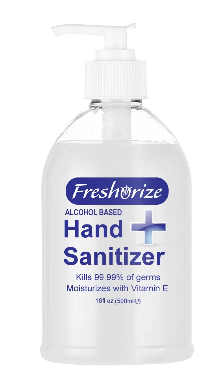 FR 16 OZ GEL SANITIZER-Front