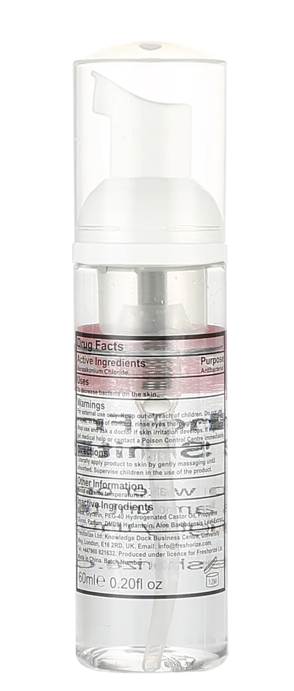 FR FOAM HAND SANITIZER 60 ML-Back