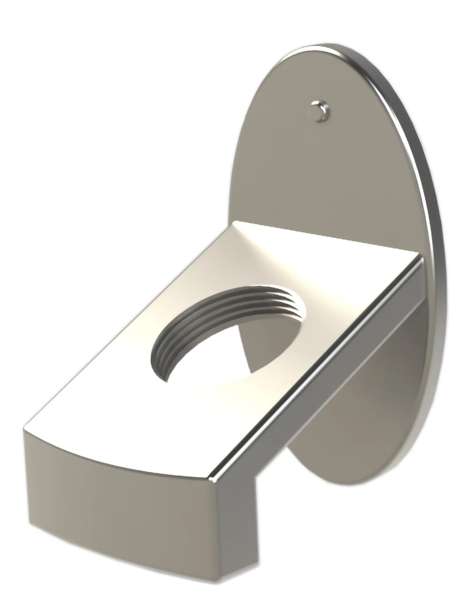 Single Wall Mount – Chrome